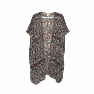 NWT Aztec Sheer Kimono